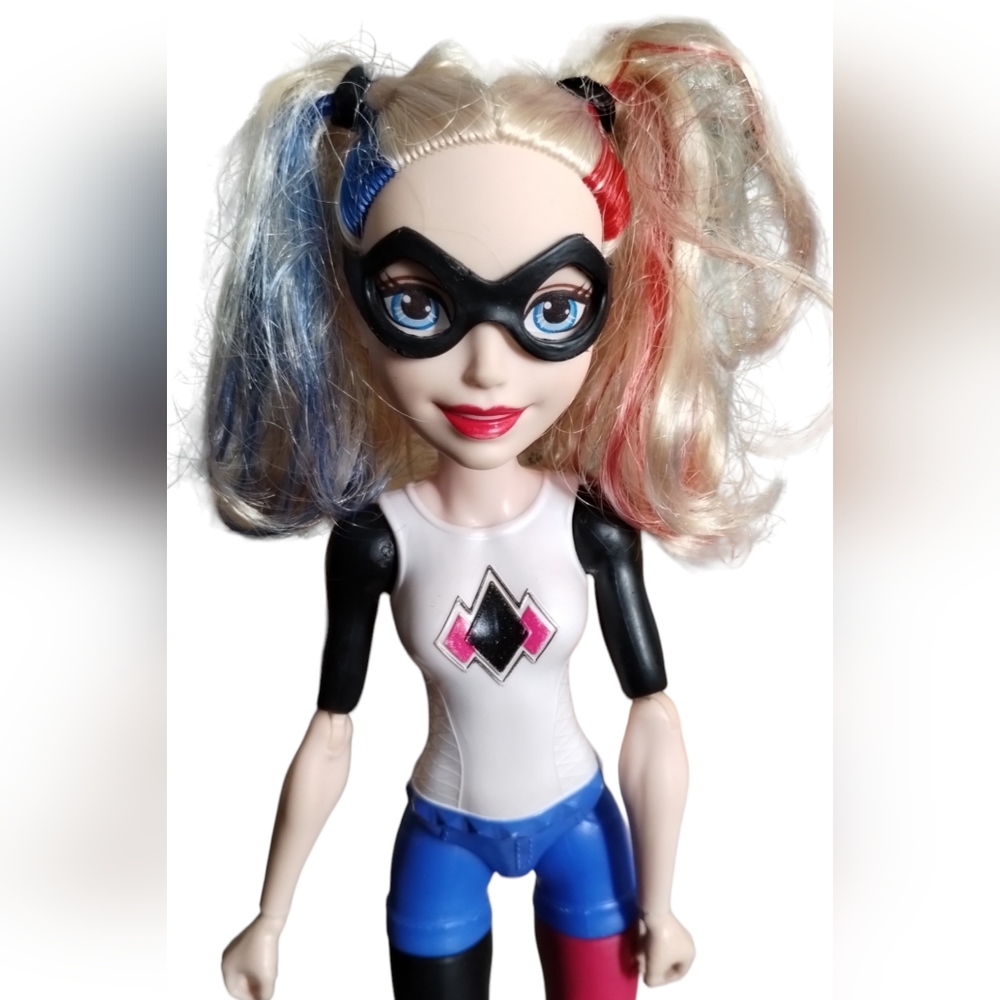 2016 DC Super Hero Girls Harley Quinn 12 inch Action Figure GUC